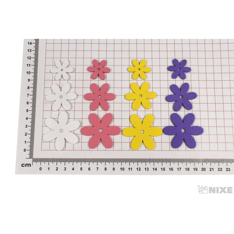 KYTKA 2,5-4,5cm 12ks*MIX BAREV