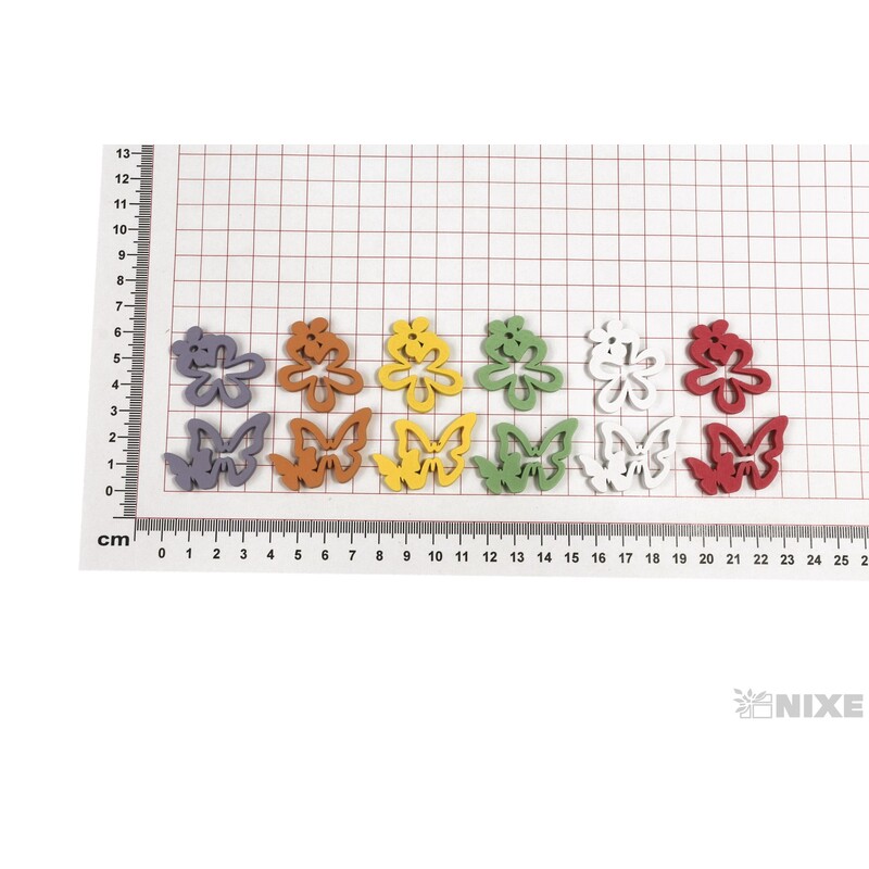 MIX 4x3cm 18ks*MIX BAREV