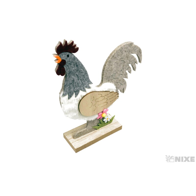 KOHOUT 19x21cm*MIX BAREV