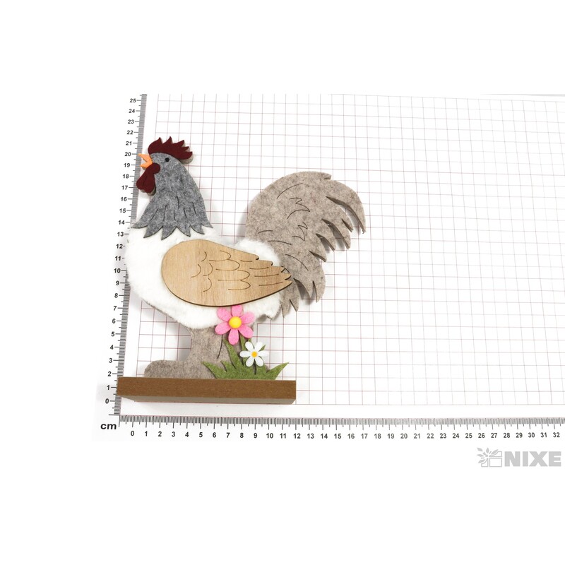 KOHOUT 19x21cm*MIX BAREV