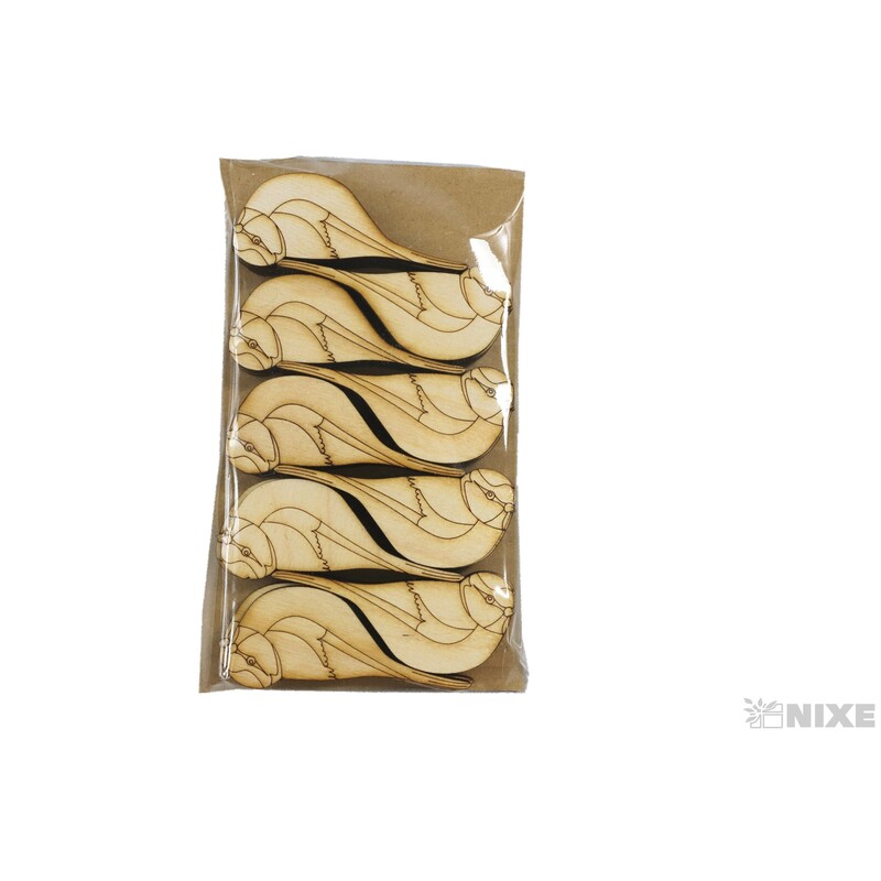 SÝKORKA  XD 6,5x3cm 36ks*PŘÍRODNÍ