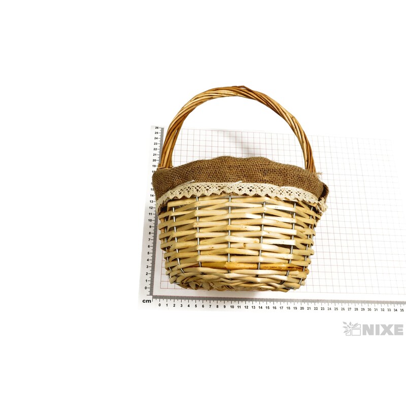 KOŠÍK 18x11cm*PŘÍRODNÍ