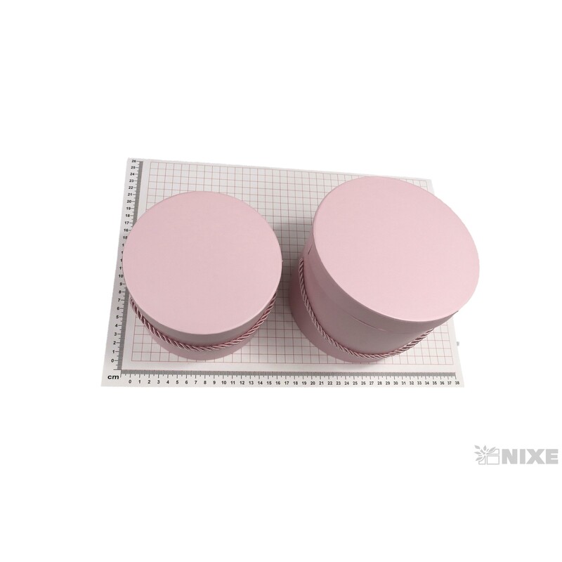 KVĚTINOVÝ BOX 12,5x16cm 11x14*RŮŽOVÁ SV.