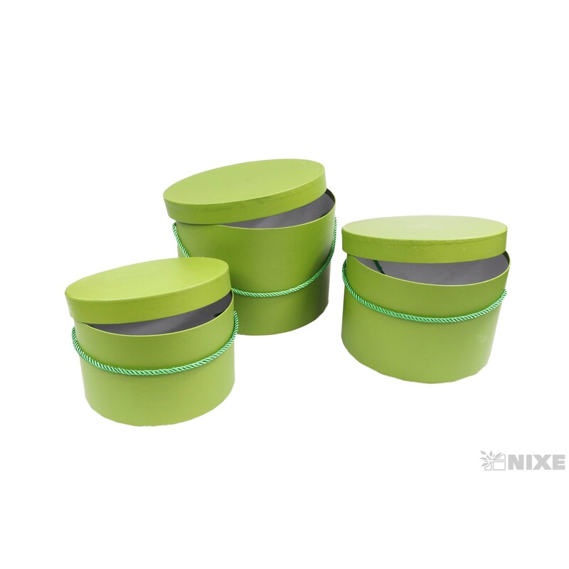 KVĚTINOVÝ BOX 24x17cm 22x15 19X14*ZELENÁ