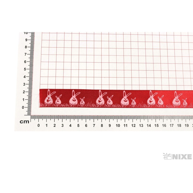 STUHA ZAJÍCI 25mmx25m*ČERVENÁ 645