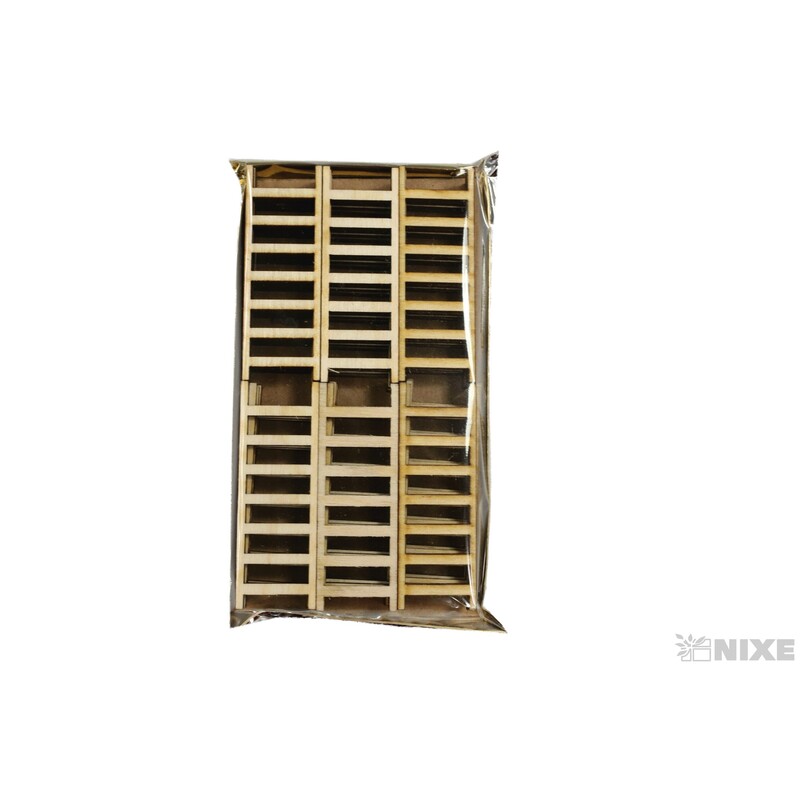 ŽEBŘÍK XD 6cm 24ks*PŘÍRODNÍ