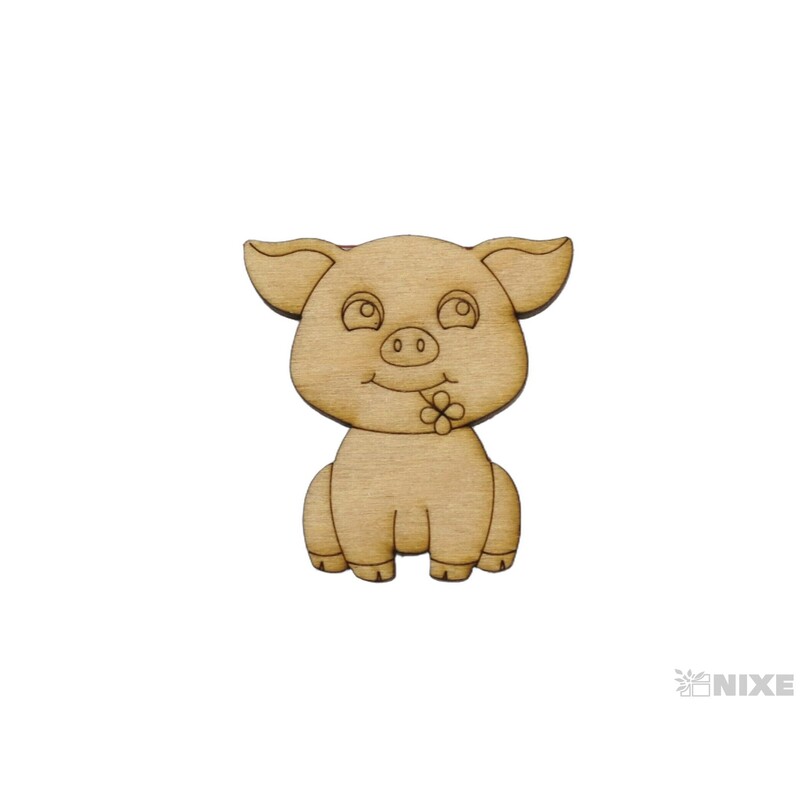 PRASÁTKO XD 4cm 24ks*PŘÍRODNÍ