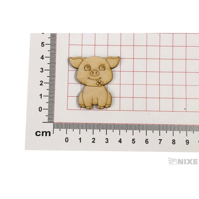 PRASÁTKO XD 4cm 24ks*PŘÍRODNÍ