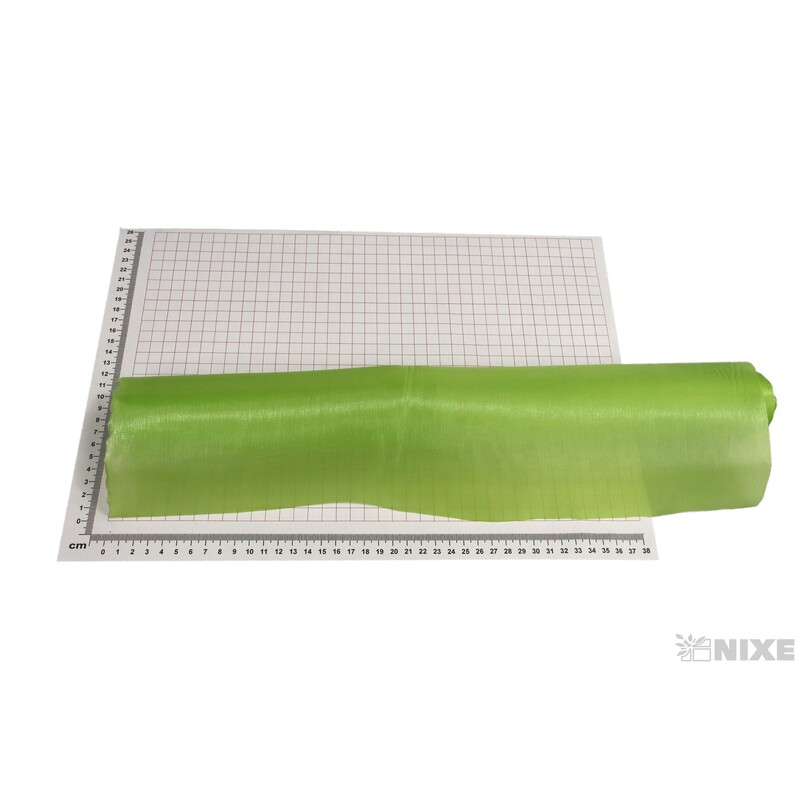 ORGANZA SATÉN 47cmx10m*ZELENÁ SV.