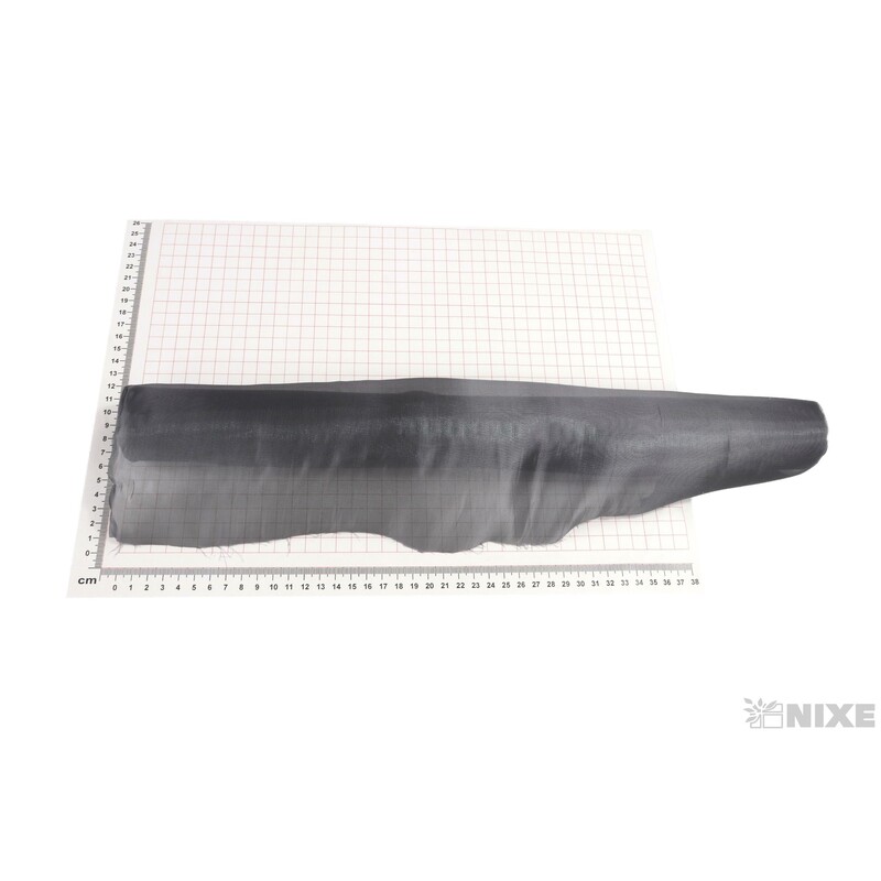 ORGANZA SATÉN 47cmx10m*ŠEDÁ