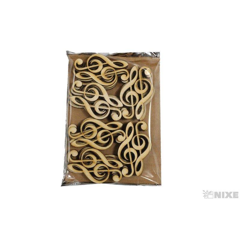 HOUSLOVÝ KLÍČ XD 5cm 36ks*PŘÍRODNÍ