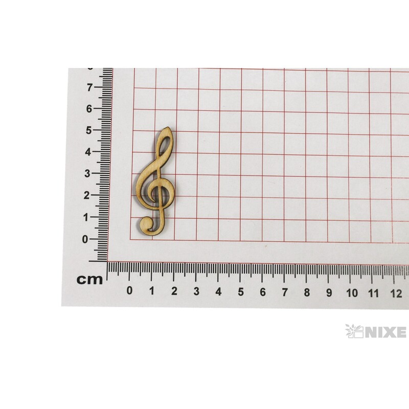 HOUSLOVÝ KLÍČ XD 5cm 36ks*PŘÍRODNÍ