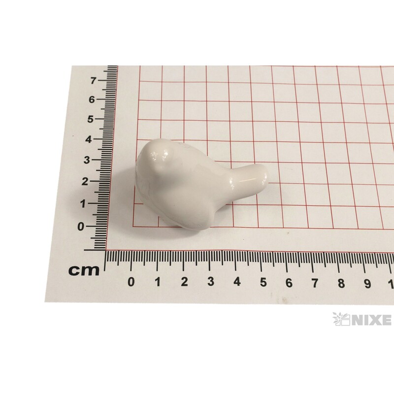 PTÁČEK KERAMIKA 5x4x3cm*BÍLÁ