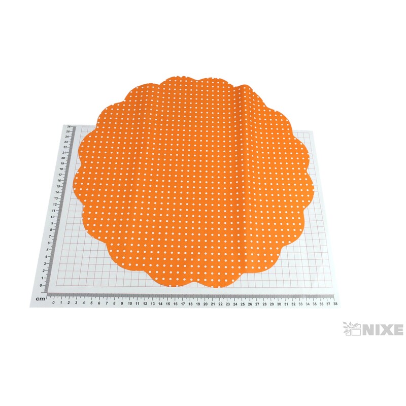 RONDO 38cm POIS NEG*ORANŽOVÁ