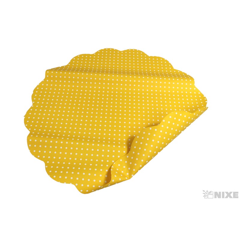 RONDO 48cm POIS NEG*ŽLUTÁ