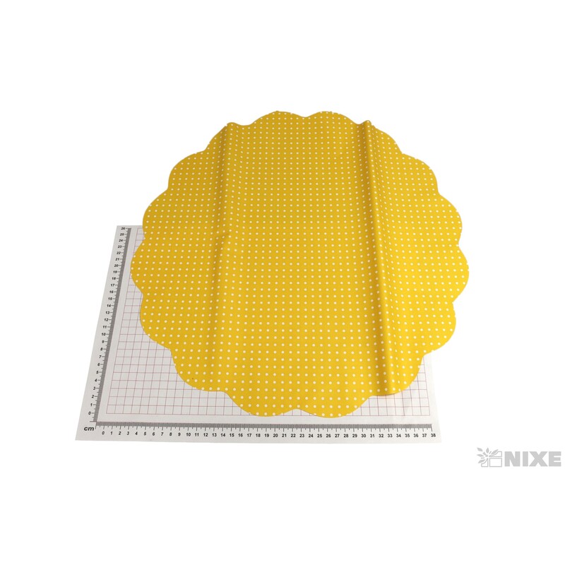 RONDO 48cm POIS NEG*ŽLUTÁ