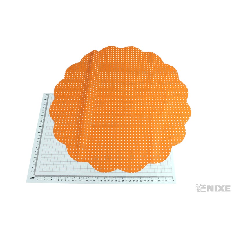 RONDO 48cm POIS NEG*ORANŽOVÁ