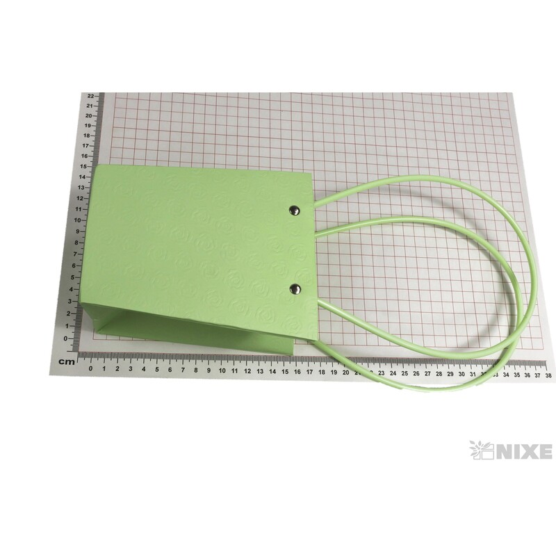 TAŠKA H 10x15,5x36,5cm*ZELENÁ SV.