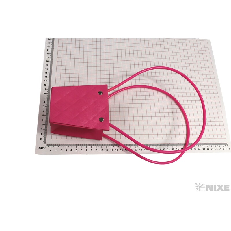 TAŠKA H 6,5x9x10X29cm*RŮŽOVÁ TM.