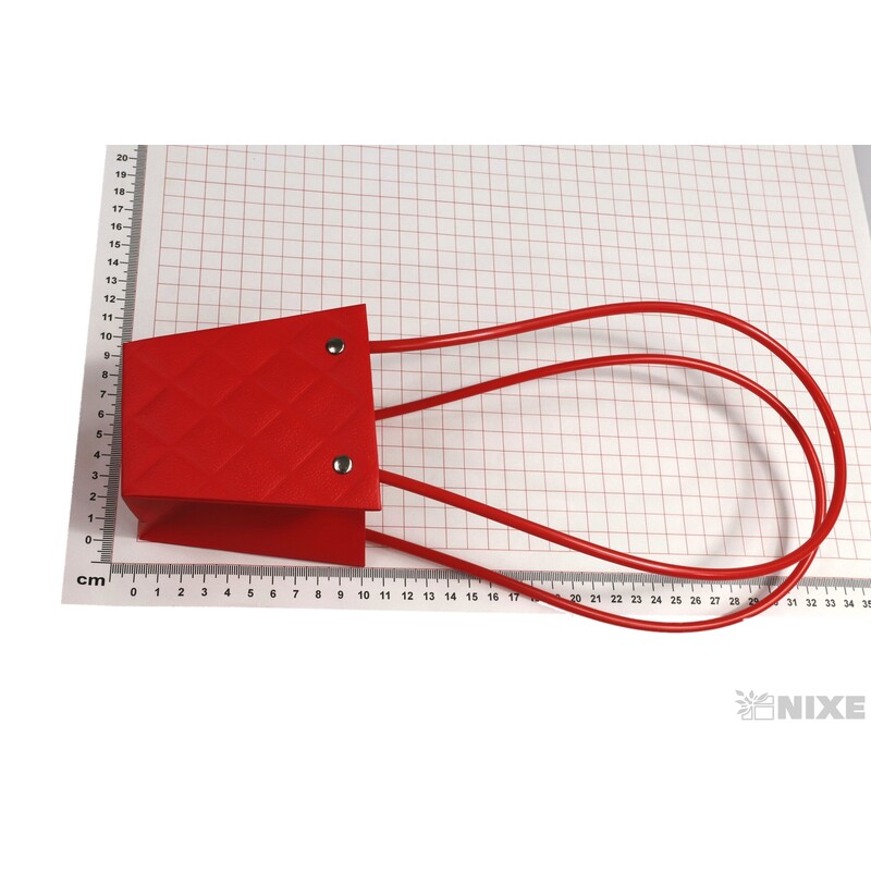 TAŠKA H 6,5x9x10X29cm*ČERVENÁ