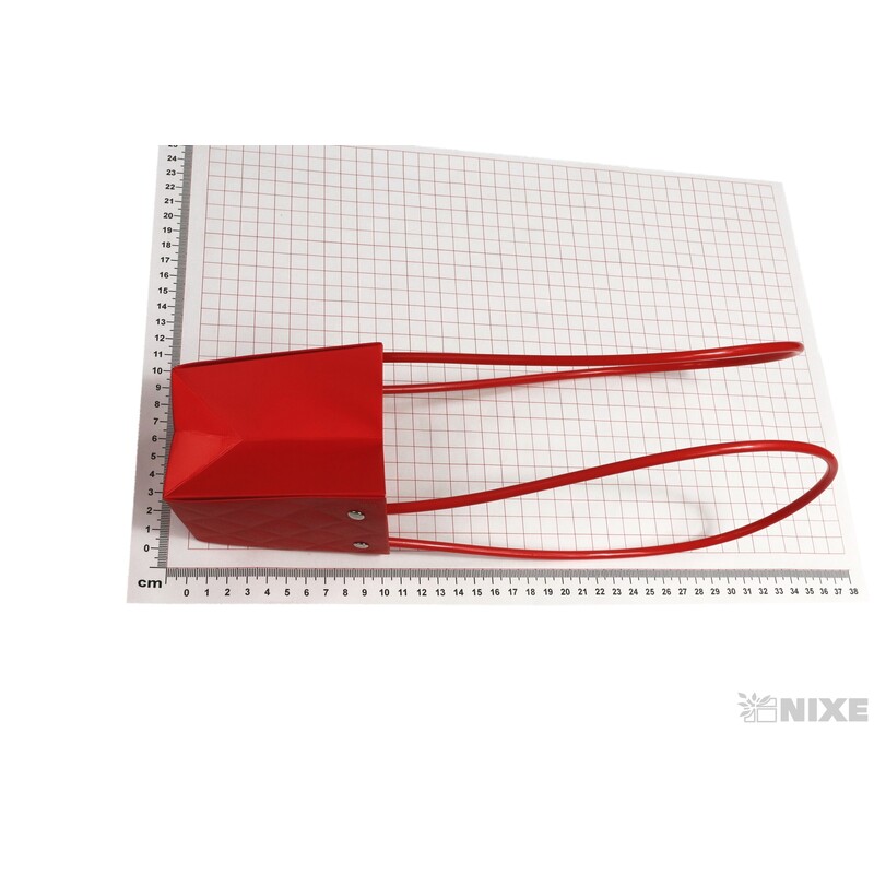 TAŠKA H 6,5x9x10X29cm*ČERVENÁ