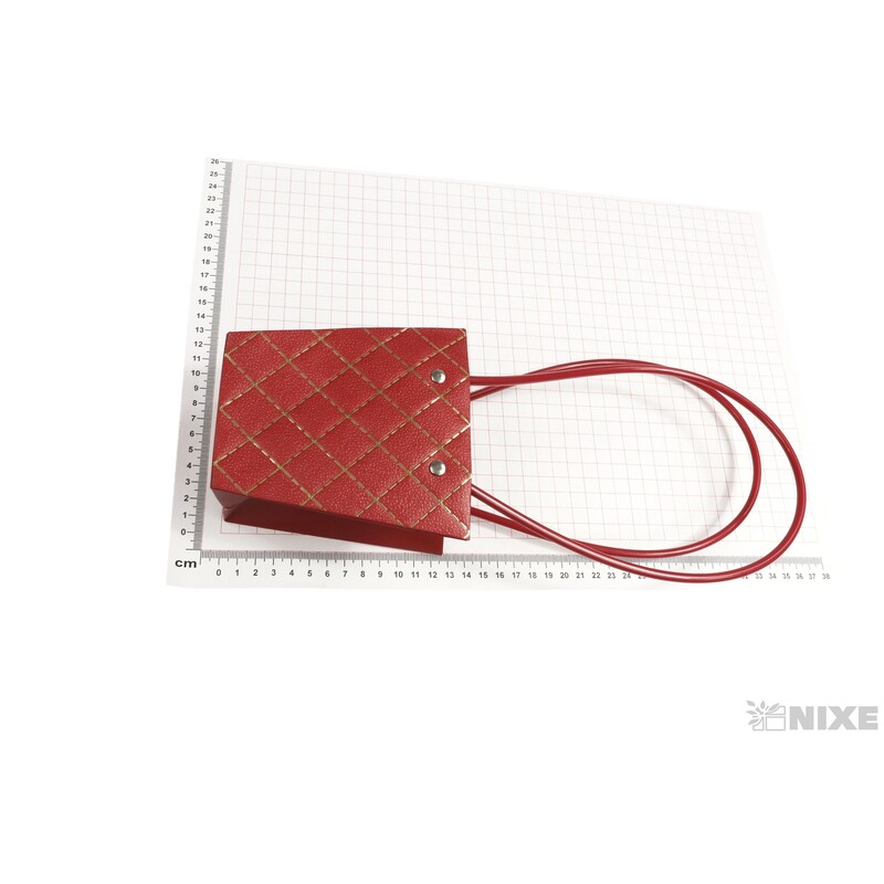 TAŠKA H 11,5x12,5x34cm*BORDOVÁ