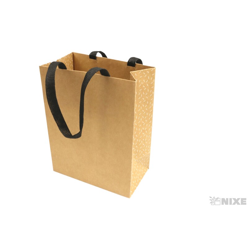 TAŠKA CADEAU 18x10x23cm*PŘÍRODNÍ