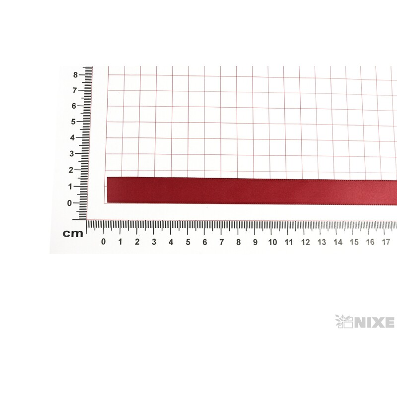 ATLASOVÁ STUHA MAT OB. 15mmx20m*BORDOVÁ 108646