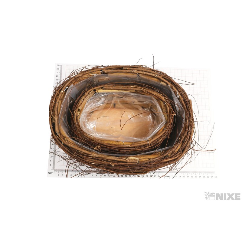 OBAL PROUTÍ 27x17x10cm 18X11X8*PŘÍRODNÍ