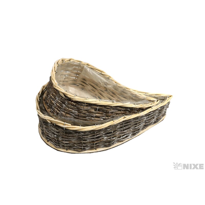 OBAL PROUTÍ SLZA 35x17x9cm 28X15X8*PŘÍRODNÍ