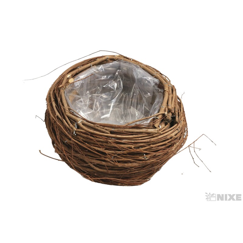 OBAL RÉVA HNÍZDO 14x9cm*HNĚDÁ