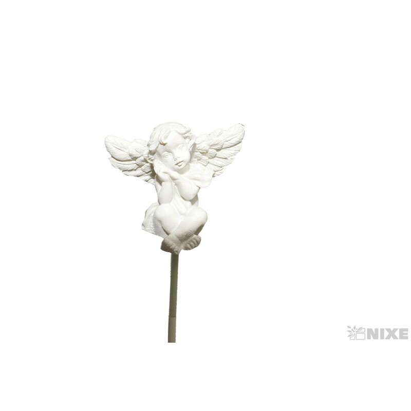 ZÁPICH ANDĚL 12ks 4,5x3,5x20cm*BÍLÁ