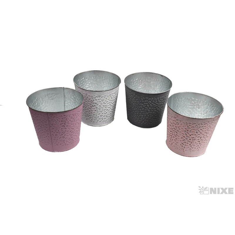 PLECHOVÝ OBAL 17x16cm*MIX BAREV