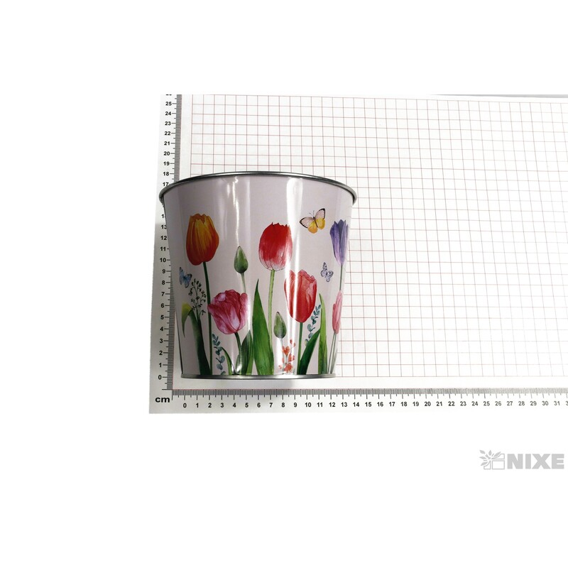 PLECHOVÝ OBAL 14,5x13,5cm*MIX BAREV