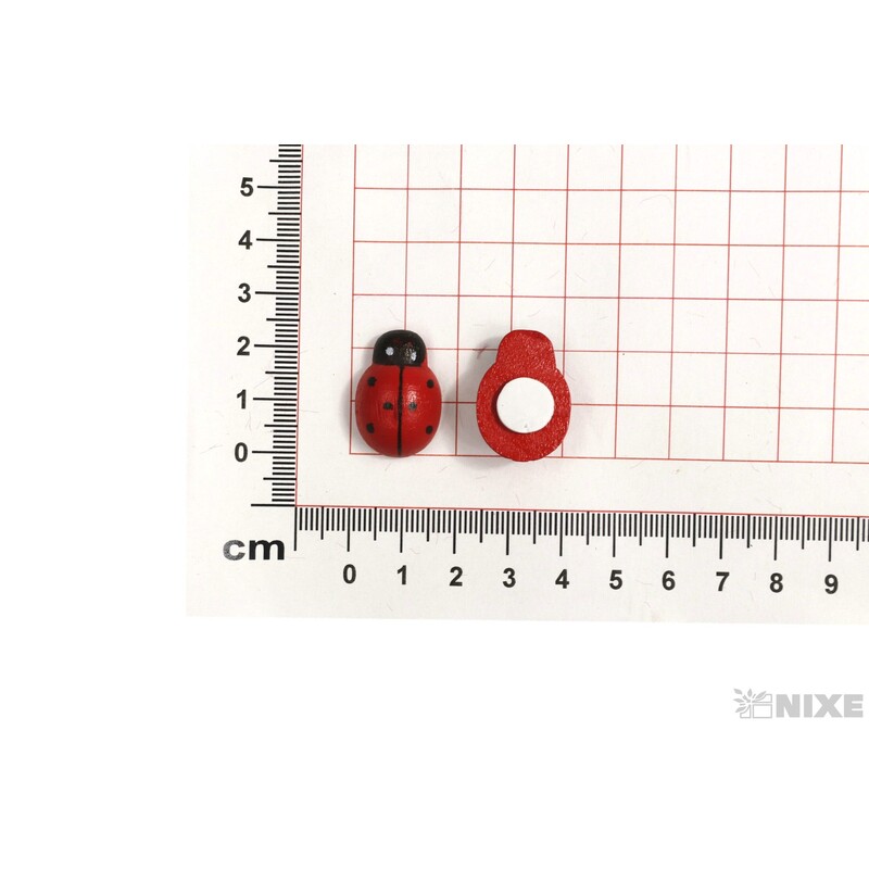 BERUŠKA NALEP 2,5cm 36ks*ČERVENÁ