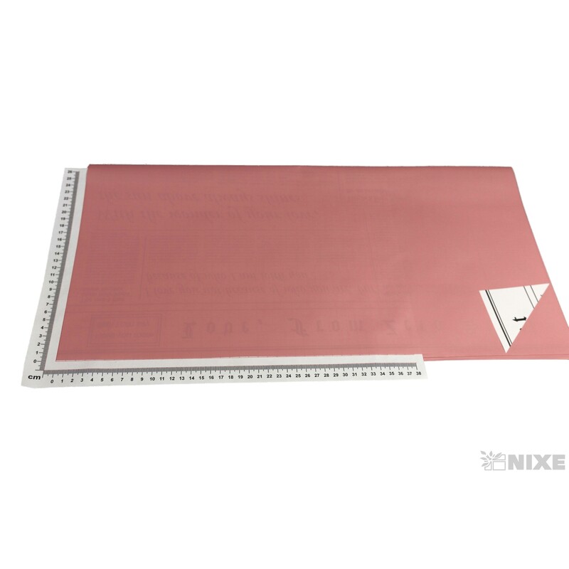 ARCH PLAST NOVINY 58x58cm 20ks*RŮŽOVÁ