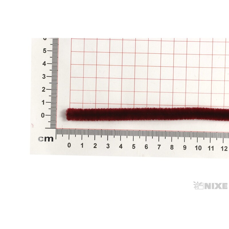 DRÁTEK ŽINYLKA 8mmx31cm 100ks*BORDOVÁ