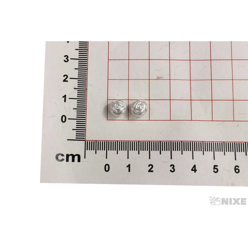 KORÁLKY 8mm cca 208ks*PERLEŤOVÁ