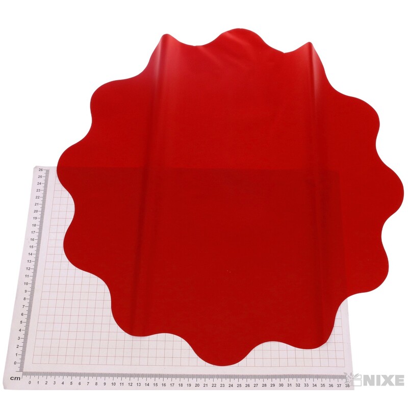 RONDO 50cm S-J06PL*ČERVENÁ+BORDOVÁ