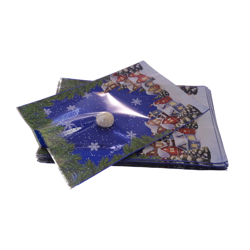 SÁČEK 30x45cm U-N08UGJ*MODRÁ 02