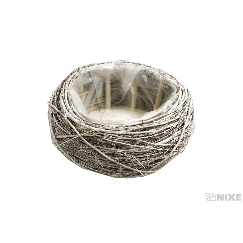 OBAL RÉVA HNÍZDO 23x12cm*BÍLÁ