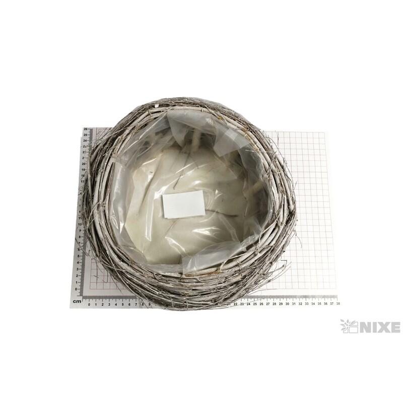 OBAL RÉVA HNÍZDO 23x12cm*BÍLÁ