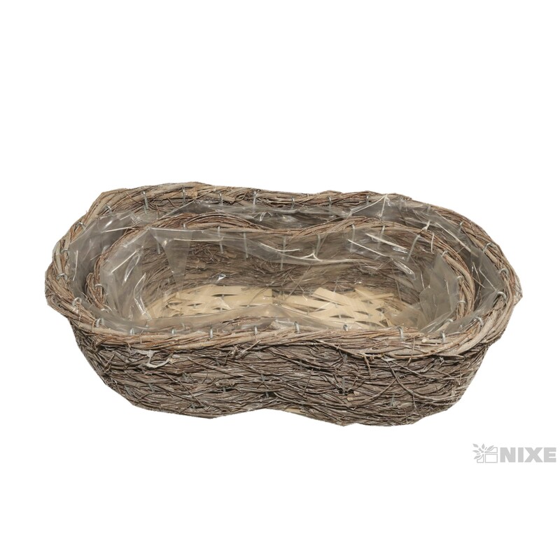 OBAL RÉVA 36x15x11cm 30x12x8*BÍLÁ