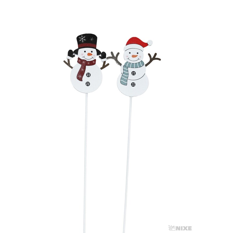 ZÁPICH SNĚHULÁK 4x7,5x29cm 6ks*