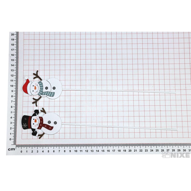 ZÁPICH SNĚHULÁK 4x7,5x29cm 6ks*