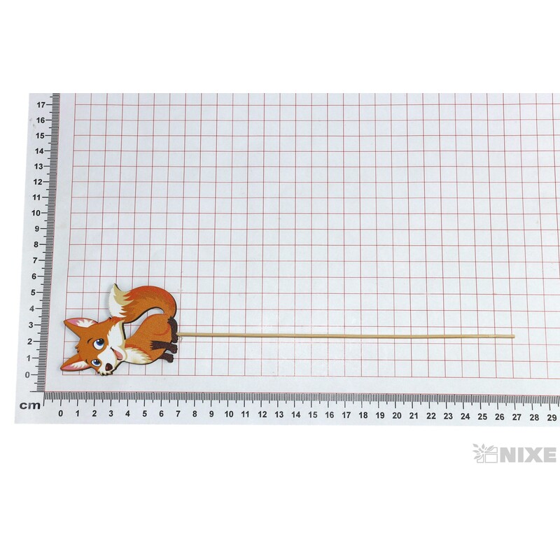 ZÁPICH D LIŠKA 5x7x27cm 6ks*MIX BAREV