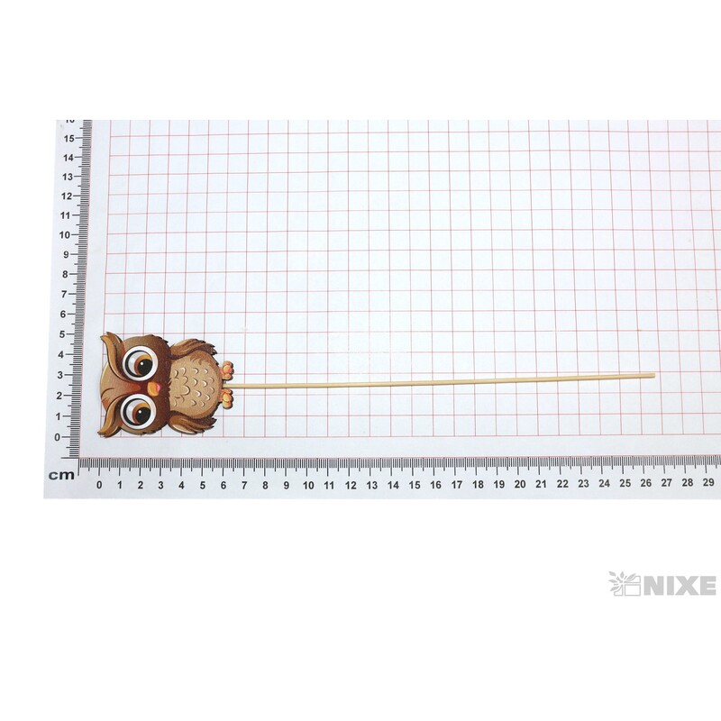 ZÁPICH D SOVA 6x6,5x27cm 6ks*MIX BAREV