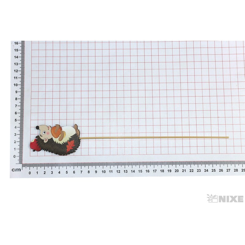 ZÁPICH D JEŽEK 4x7x27cm 6ks*MIX BAREV