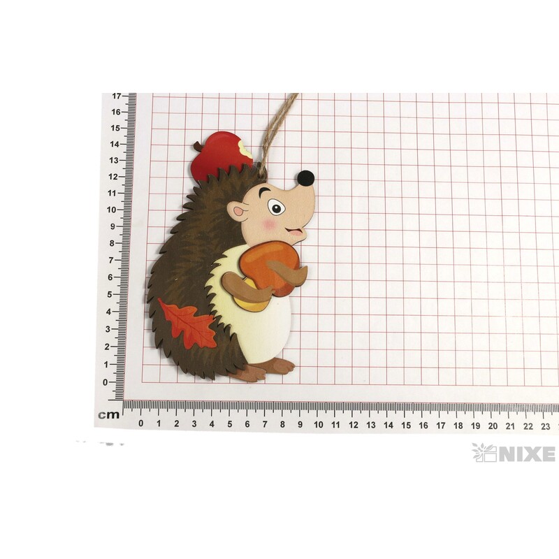 ZÁVĚS D JEŽEK 10x15cm*MIX BAREV