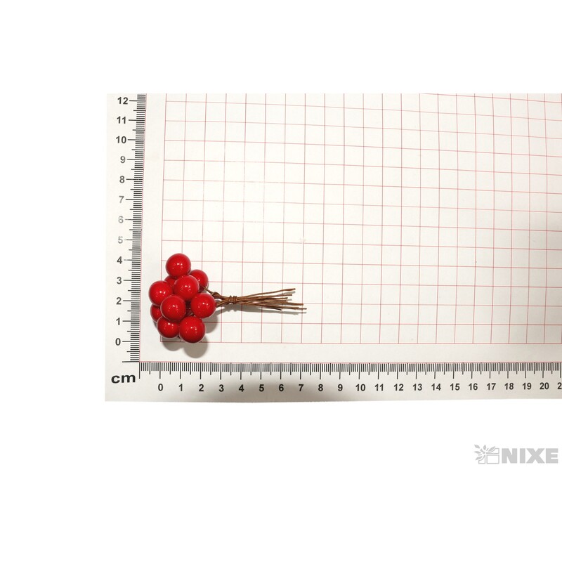 KULIČKY 1x6cm 12ks 12sv*ČERVENÁ